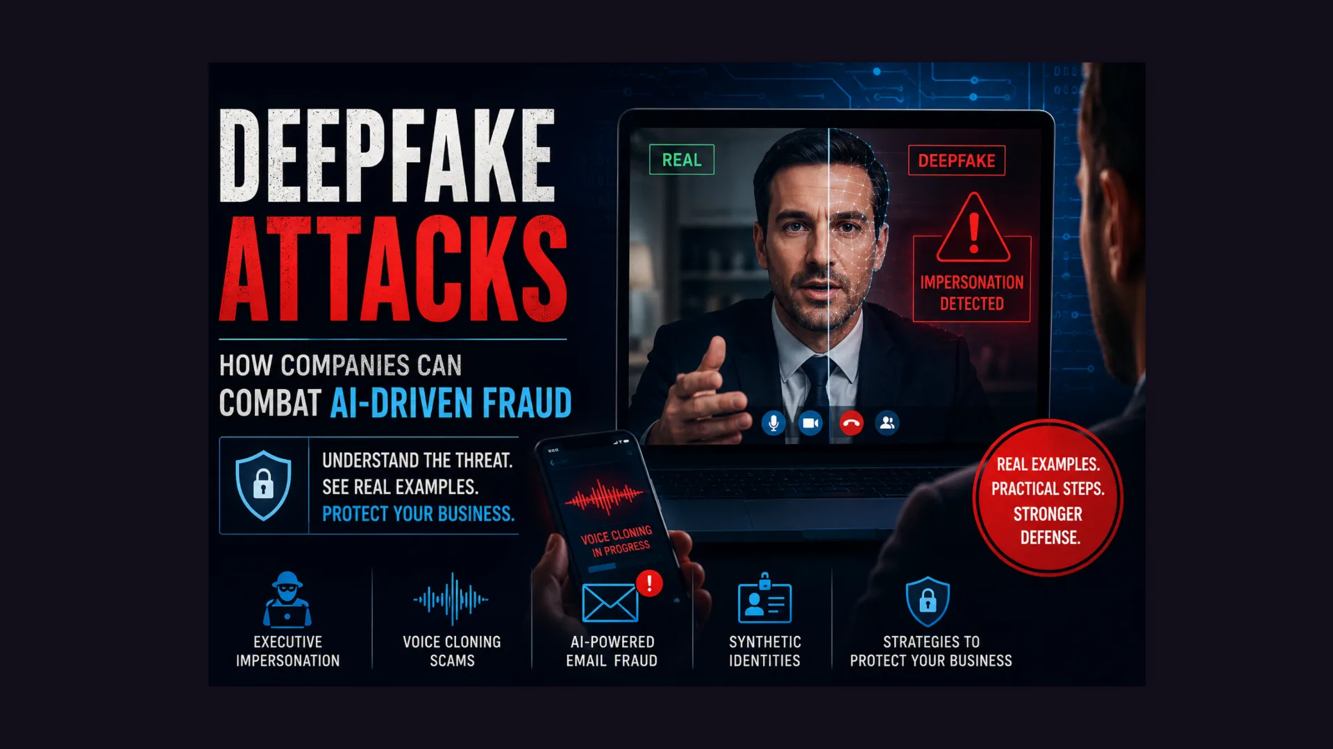 What Are Deepfake Attacks? How Businesses Can Defend Against AI-Powered Fraud